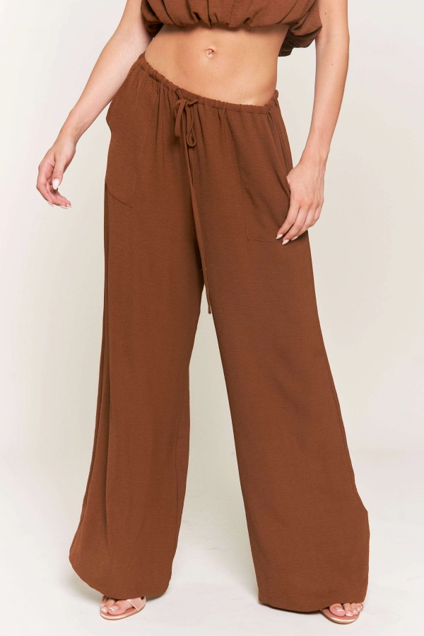 wholesale clothing dark brown pants In The Beginning