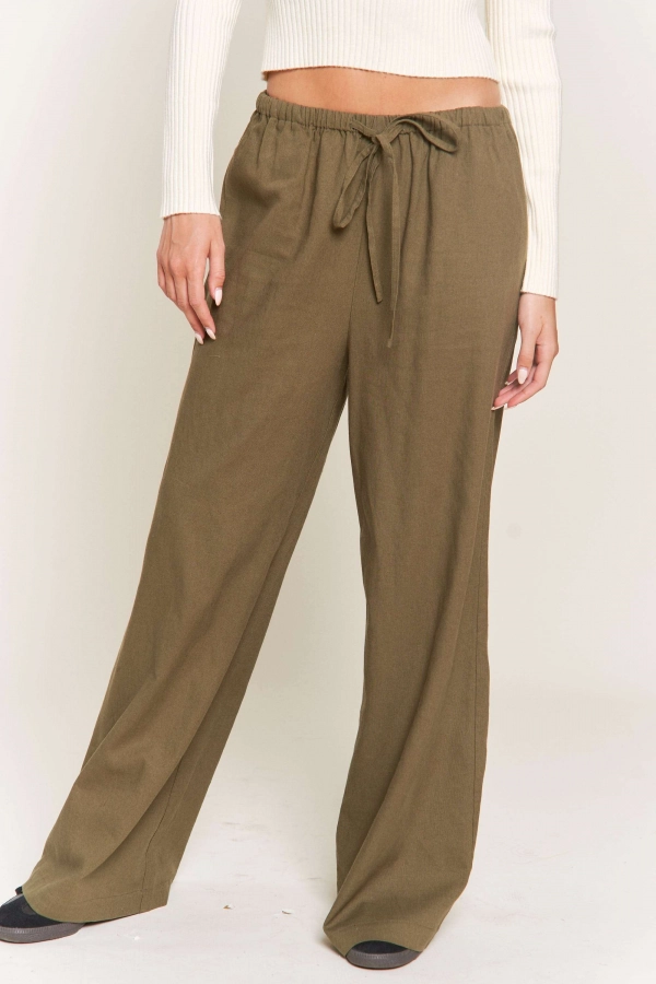wholesale clothing olive pants In The Beginning